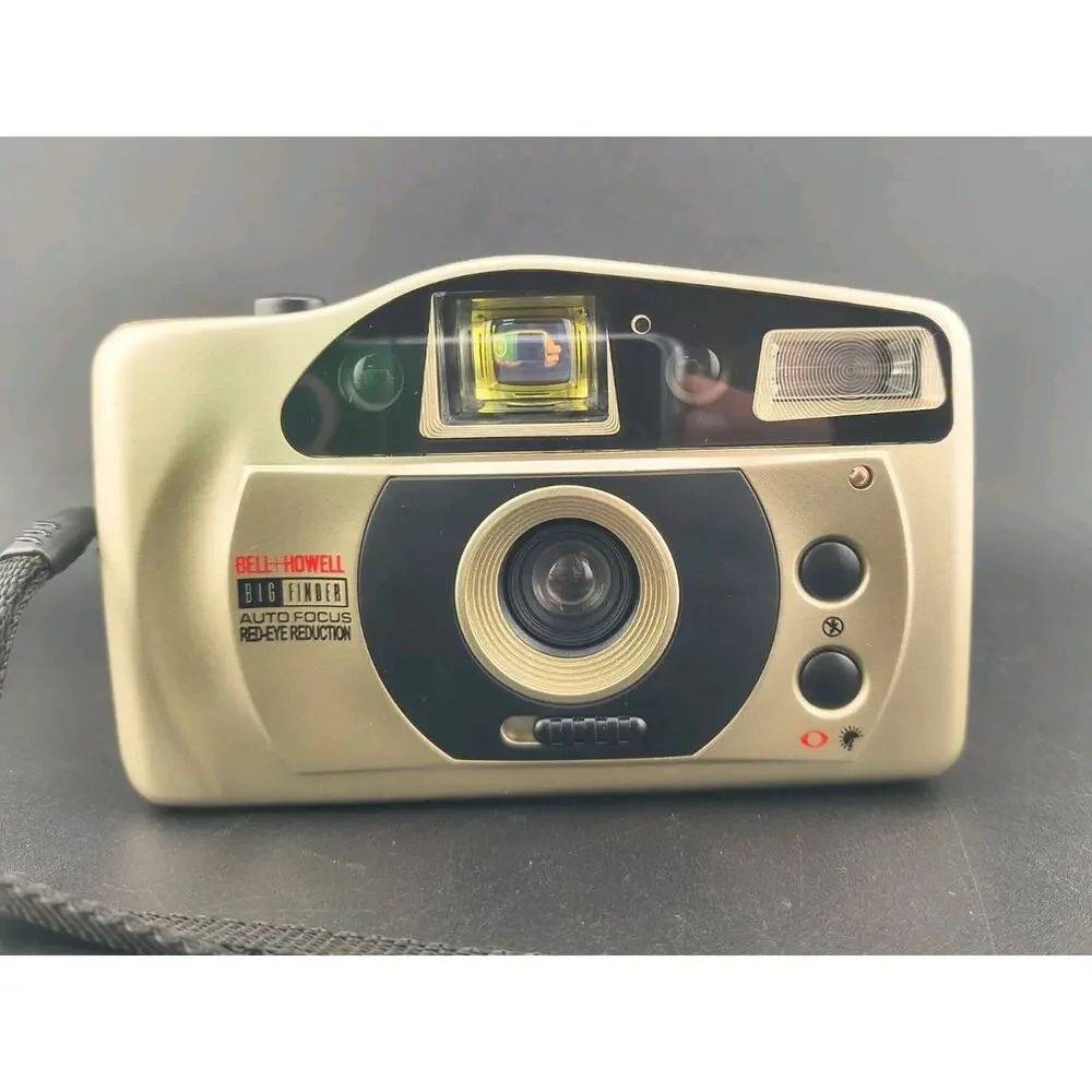 Bell & Howell Big Finder 35mm Camera w/ Case Tested
